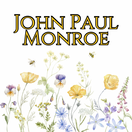 Image of the John Paul Monroe logo by Brooke Kurszewski